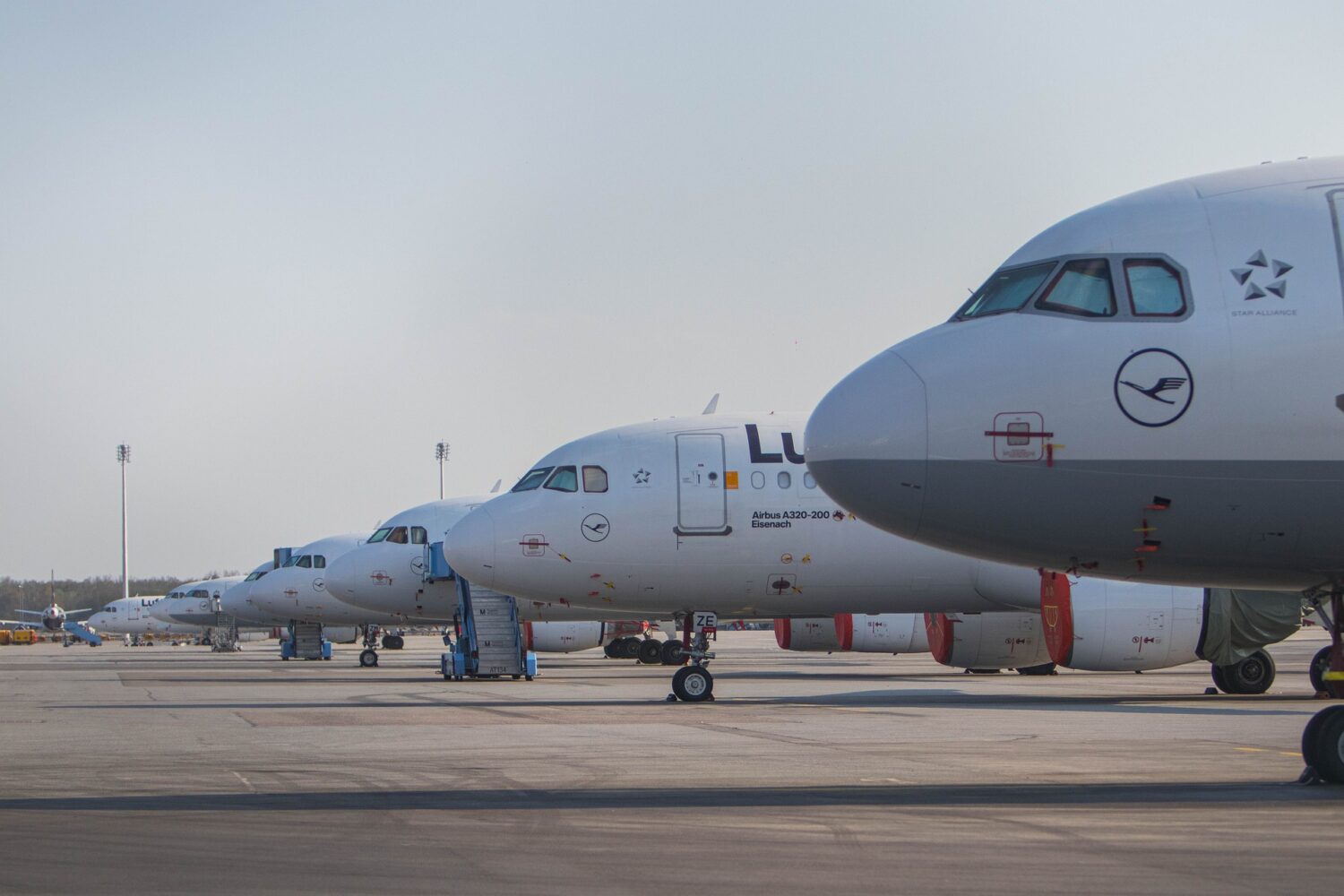 Наземный персонал Lufthansa снова бастует