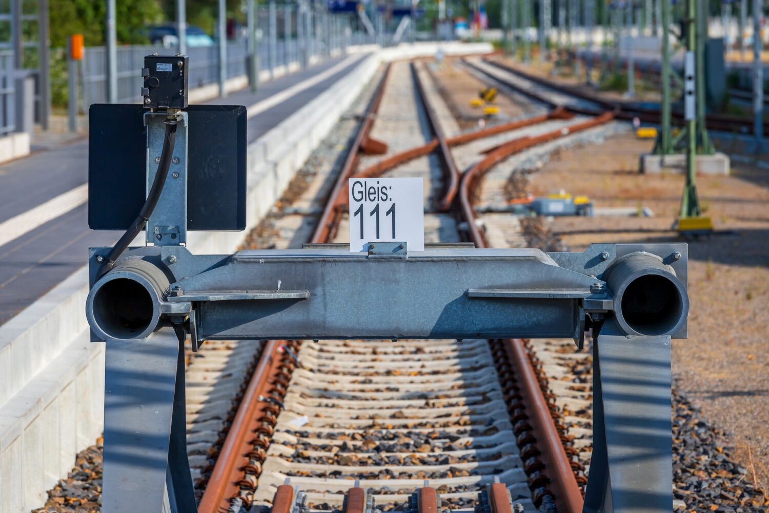 Поджог на железной дороге в Берлине