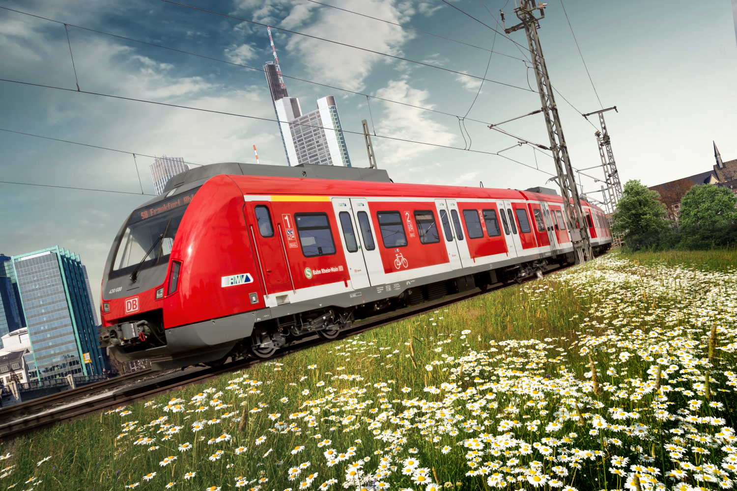 Жители Франкфурта меняют автомобили на Deutschlandticket