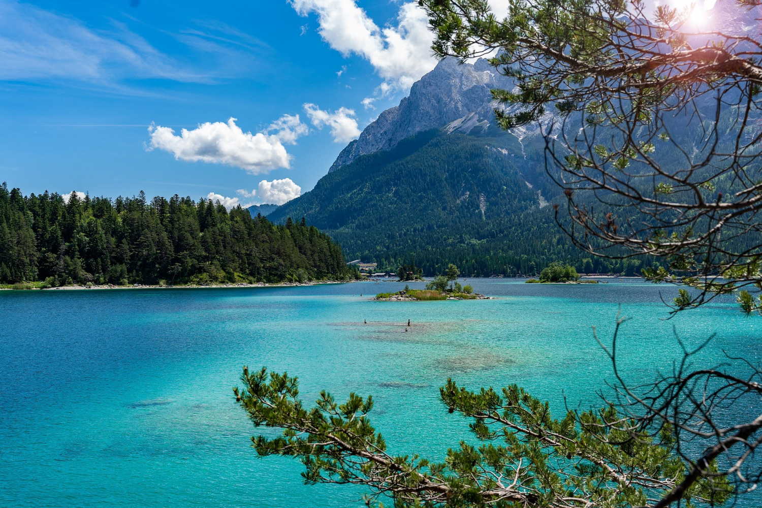 Эйбзее: «баварские Мальдивы» у подножия Цугшпитце