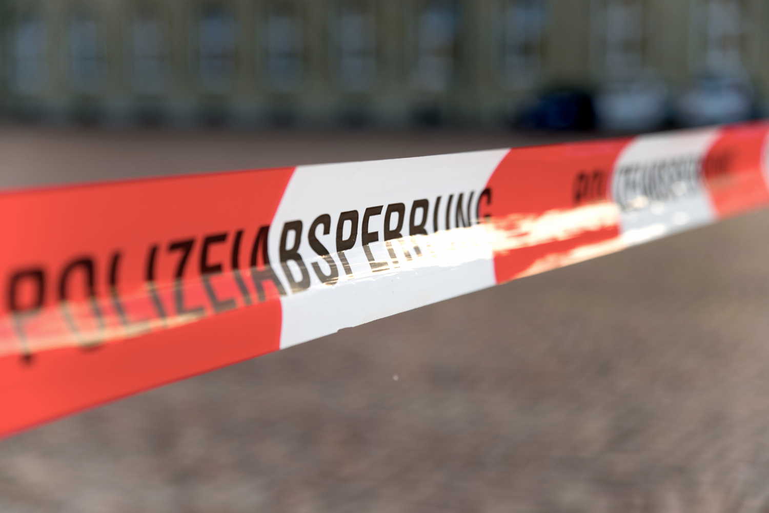 Человек сгорел на улице в Карлсруэ